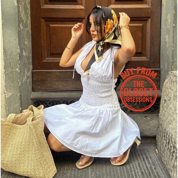 RARE!!! ZARA V-Neck Dress with Ties NWT - Picture 10 of 16